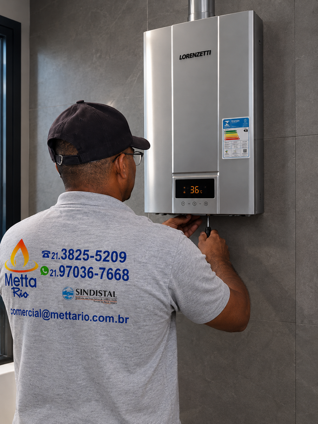 Instalação de Aquecedor